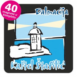 Magneti svjetionik EKO C 17 B Kaštel Štafilić komplet 40 ili 20 kom