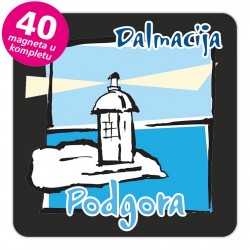 Magneti svjetionik EKO C 17 B Podgora komplet 40 ili 20 kom