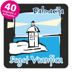 Magneti svjetionik EKO C 17 B Seget Vranjica komplet 40 ili 20 kom