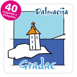 Magneti svjetionik EKO C 18 W Gradac komplet 40 ili 20 kom