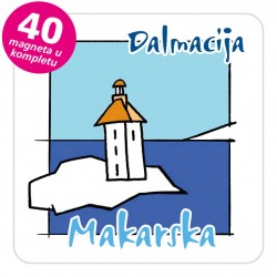 Magneti svjetionik EKO C 18 W Makarska komplet 40 ili 20 kom