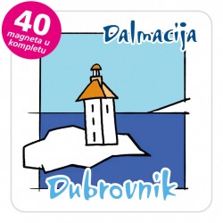 Magneti svjetionik EKO C 18 W Dubrovnik komplet 40 ili 20 kom