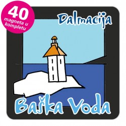 Magneti svjetionik EKO C 18 B Baška Voda komplet 40 ili 20 kom