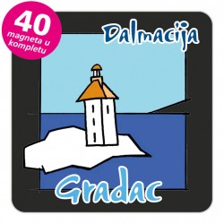 Magneti svjetionik EKO C 18 B Gradac komplet 40 ili 20 kom