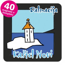 Magneti svjetionik EKO C 18 B Kaštel Novi komplet 40 ili 20 kom