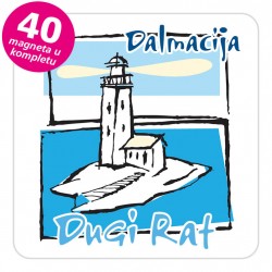 Magneti svjetionik EKO C 19 W Dugi Rat komplet 40 ili 20 kom