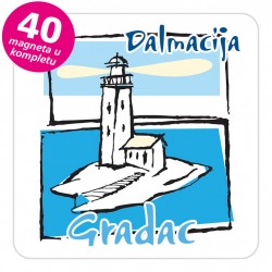 Magneti svjetionik EKO C 19 W Gradac komplet 40 ili 20 kom