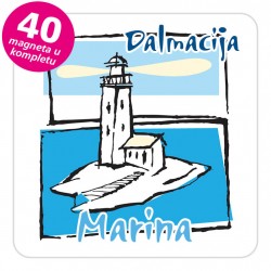 Magneti svjetionik EKO C 19 W Marina komplet 40 ili 20 kom