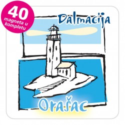 Magneti svjetionik EKO C 19 W Orašac komplet 40 ili 20 kom