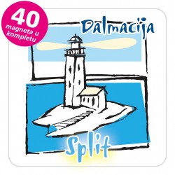 Magneti svjetionik EKO C 19 W Split komplet 40 ili 20 kom