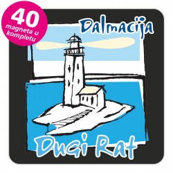 Magneti svjetionik EKO C 19 B Dugi Rat komplet 40 ili 20 kom