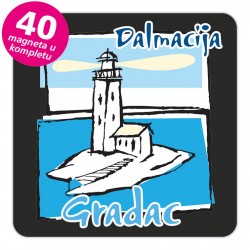 Magneti svjetionik EKO C 19 B Gradac komplet 40 ili 20 kom