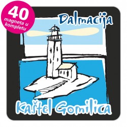 Magneti svjetionik EKO C 19 B Kaštel Gomilica komplet 40 ili 20 kom