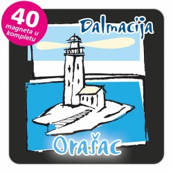 Magneti svjetionik EKO C 19 B Orašac komplet 40 ili 20 kom