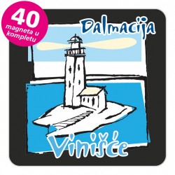 Magneti svjetionik EKO C 19 B Vinišće komplet 40 ili 20 kom