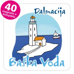 Magneti svjetionik EKO C 20 W Baška Voda komplet 40 ili 20 kom