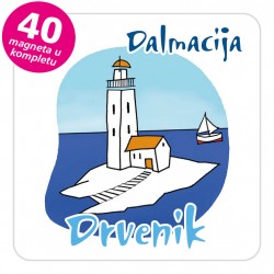 Magneti svjetionik EKO C 20 W Drvenik komplet 40 ili 20 kom