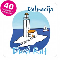 Magneti svjetionik EKO C 20 W Dugi Rat komplet 40 ili 20 kom