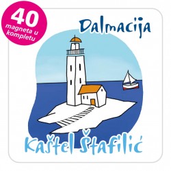 Magneti svjetionik EKO C 20 W Kaštel Štafilić komplet 40 ili 20 kom