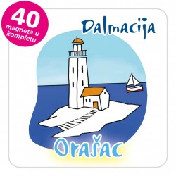 Magneti svjetionik EKO C 20 W Orašac komplet 40 ili 20 kom