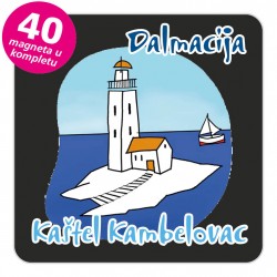 Magneti svjetionik EKO C 20 B Kaštel Kambelovac komplet 40 ili 20 kom