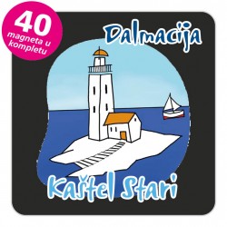 Magneti svjetionik EKO C 20 B Kaštel Stari komplet 40 ili 20 kom