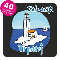 Magneti svjetionik EKO C 20 B Trpanj komplet 40 ili 20 kom