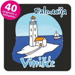 Magneti svjetionik EKO C 20 B Vinišće komplet 40 ili 20 kom