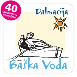 Magneti barba EKO C 21 W Baška Voda komplet 40 ili 20 kom