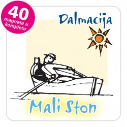 Magneti barba EKO C 21 W Mali Ston komplet 40 ili 20 kom