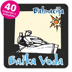 Magneti barba EKO C 21 B Baška Voda komplet 40 ili 20 kom