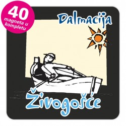 Magneti barba EKO C 21 B Živogošće komplet 40 ili 20 kom