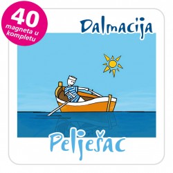 Magneti barba EKO C 22 W Pelješac komplet 40 ili 20 kom