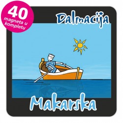 Magneti barba EKO C 22 B Makarska komplet 40 ili 20 kom