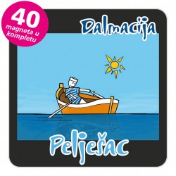 Magneti barba EKO C 22 B Pelješac komplet 40 ili 20 kom