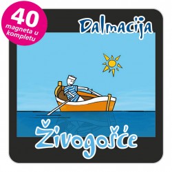 Magneti barba EKO C 22 B Živogošće komplet 40 ili 20 kom