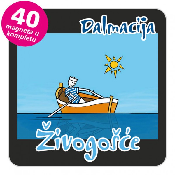 Magneti barba EKO C 22 B Živogošće komplet 40 ili 20 kom