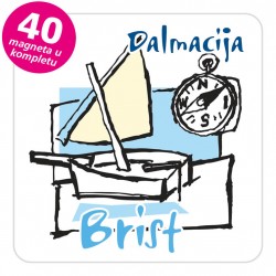 Magneti jedrilica EKO C 23 W Brist komplet 40 ili 20 kom