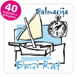 Magneti jedrilica EKO C 23 W Dugi Rat komplet 40 ili 20 kom