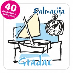 Magneti jedrilica EKO C 23 W Gradac komplet 40 ili 20 kom