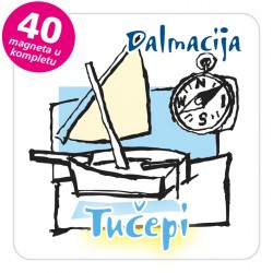 Magneti jedrilica EKO C 23 W Tučepi komplet 40 ili 20 kom