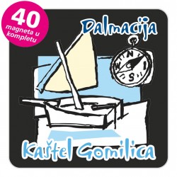 Magneti jedrilica EKO C 23 B Kaštel Gomilica komplet 40 ili 20 kom