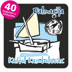 Magneti jedrilica EKO C 23 B Kaštel Kambelovac komplet 40 ili 20 kom