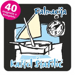 Magneti jedrilica EKO C 23 B Kaštel Štafilić komplet 40 ili 20 kom