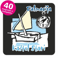 Magneti jedrilica EKO C 23 B Kaštel Stari komplet 40 ili 20 kom