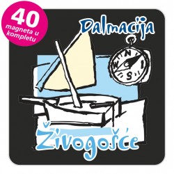 Magneti jedrilica EKO C 23 B Živogošće komplet 40 ili 20 kom