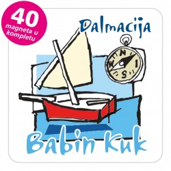 Magneti jedrilica EKO C 24 W Babin Kuk komplet 40 ili 20 kom