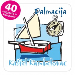 Magneti jedrilica EKO C 24 W Kaštel Kambelovac komplet 40 ili 20 kom
