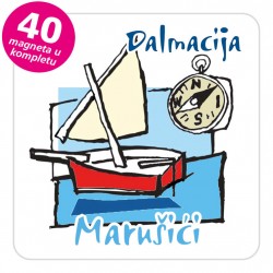 Magneti jedrilica EKO C 24 W Marušići komplet 40 ili 20 kom