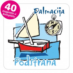 Magneti jedrilica EKO C 24 W Podstrana komplet 40 ili 20 kom